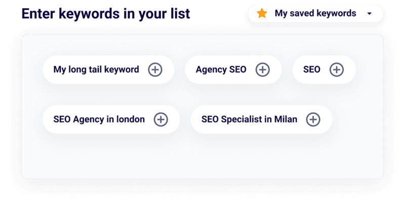 Organize your favorite keyword in one place