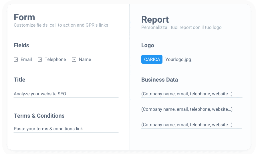 Want a personalized lead magnet?<br />
Manage what you want to share with your prospects